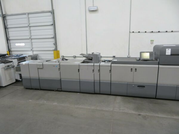 Ricoh Pro C9100 9100 color printer 110 ppm color Only 3.4 mil meter reading