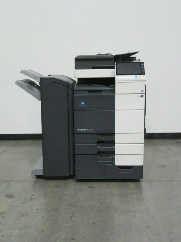 Konica Minolta Bizhub C754e C754 color copier Only 250K copies 75 ppm