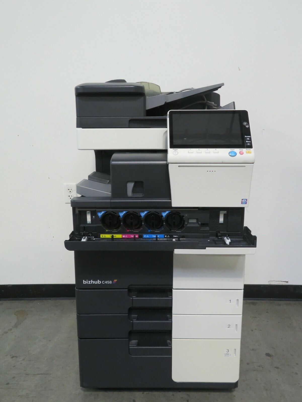 C458 Copier Certified quality used copiers for sale - Konica Minolta Bizhub C458 ...