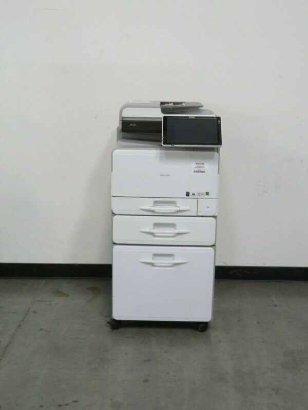 Ricoh MPC307 C307 color copier printer scanner fax 31 ppm color 45K meter