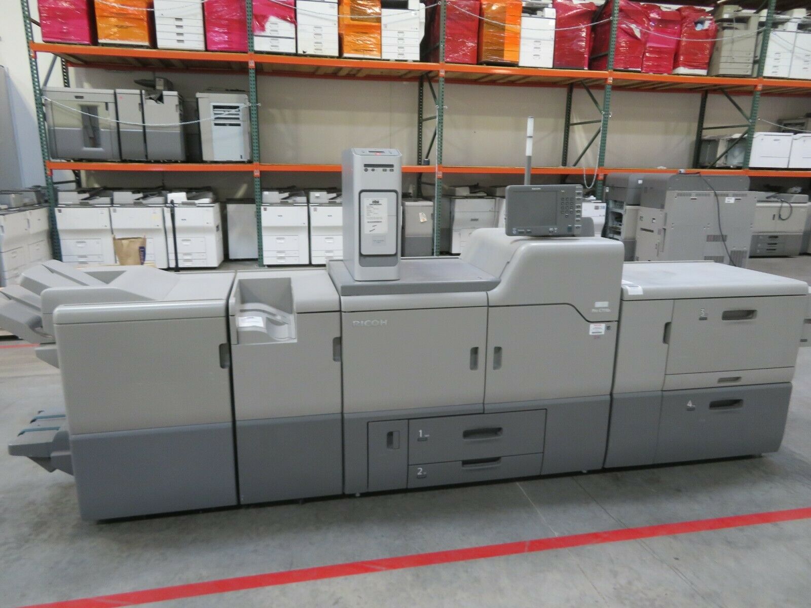 Ricoh ProC7110X C7110X print scan Only 1.3 mil meter