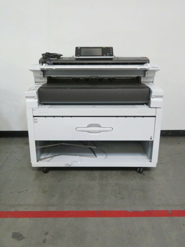 Ricoh MPW6700 W6700 6700 wide format printer scanner copier - 18K meter