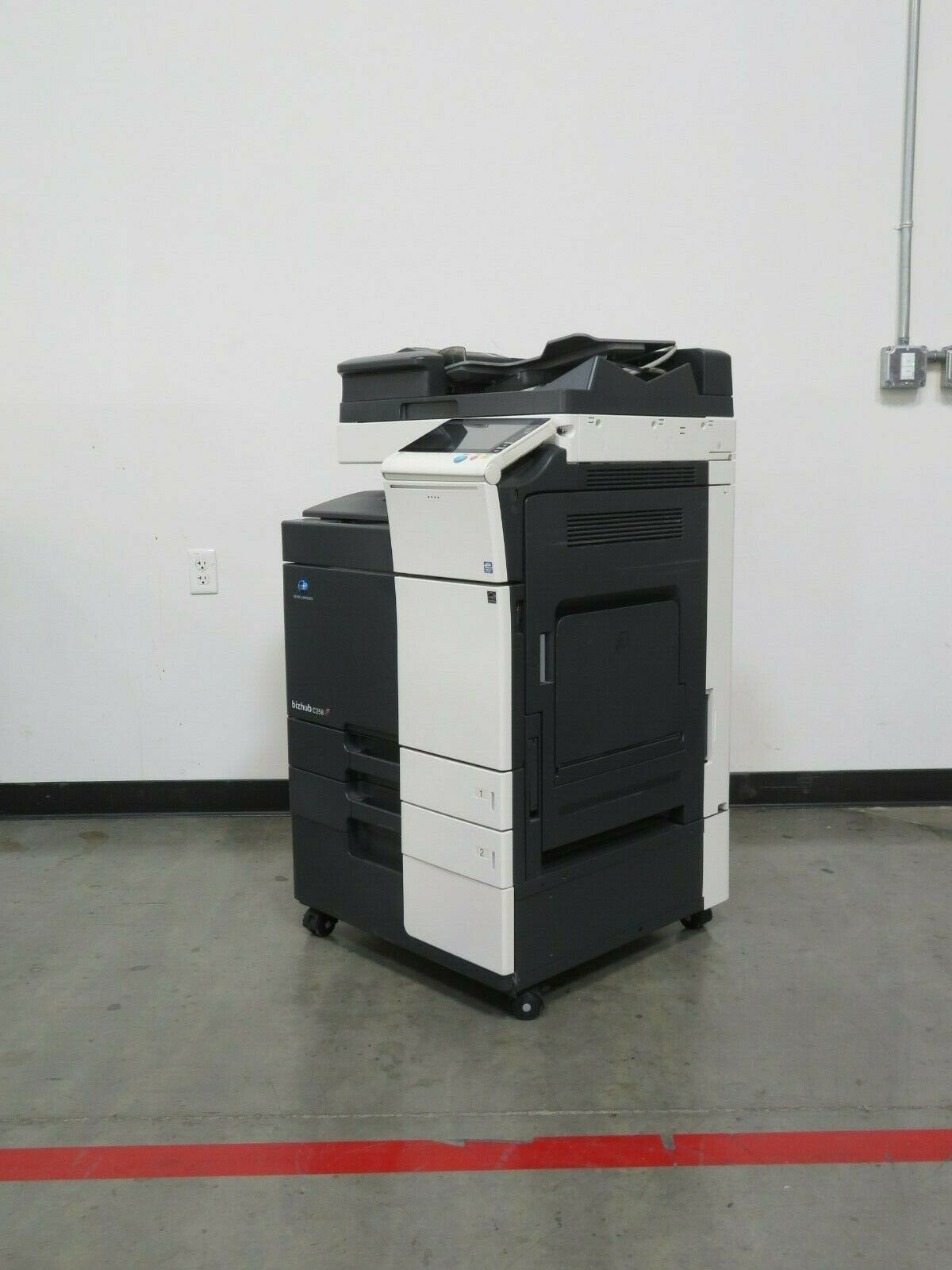 Konica Minolta Bizhub C258 color copier Only 72K copies 25 page per minute - Image 6