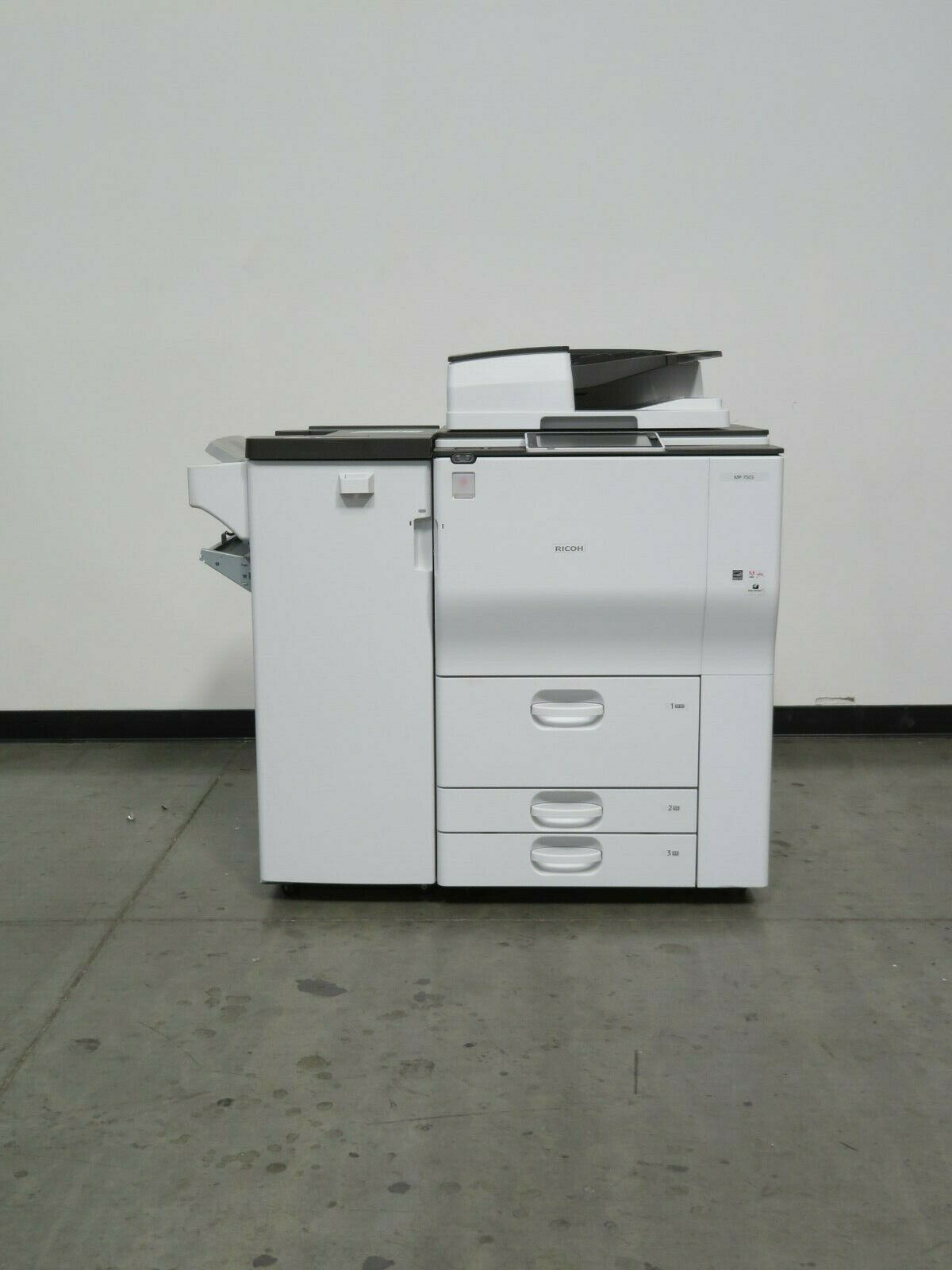 Certified quality used copiers for sale Ricoh Aficio MP7503 MP 7503