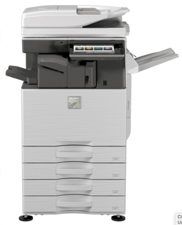 Used Sharp MX-5070N, Meter 210k