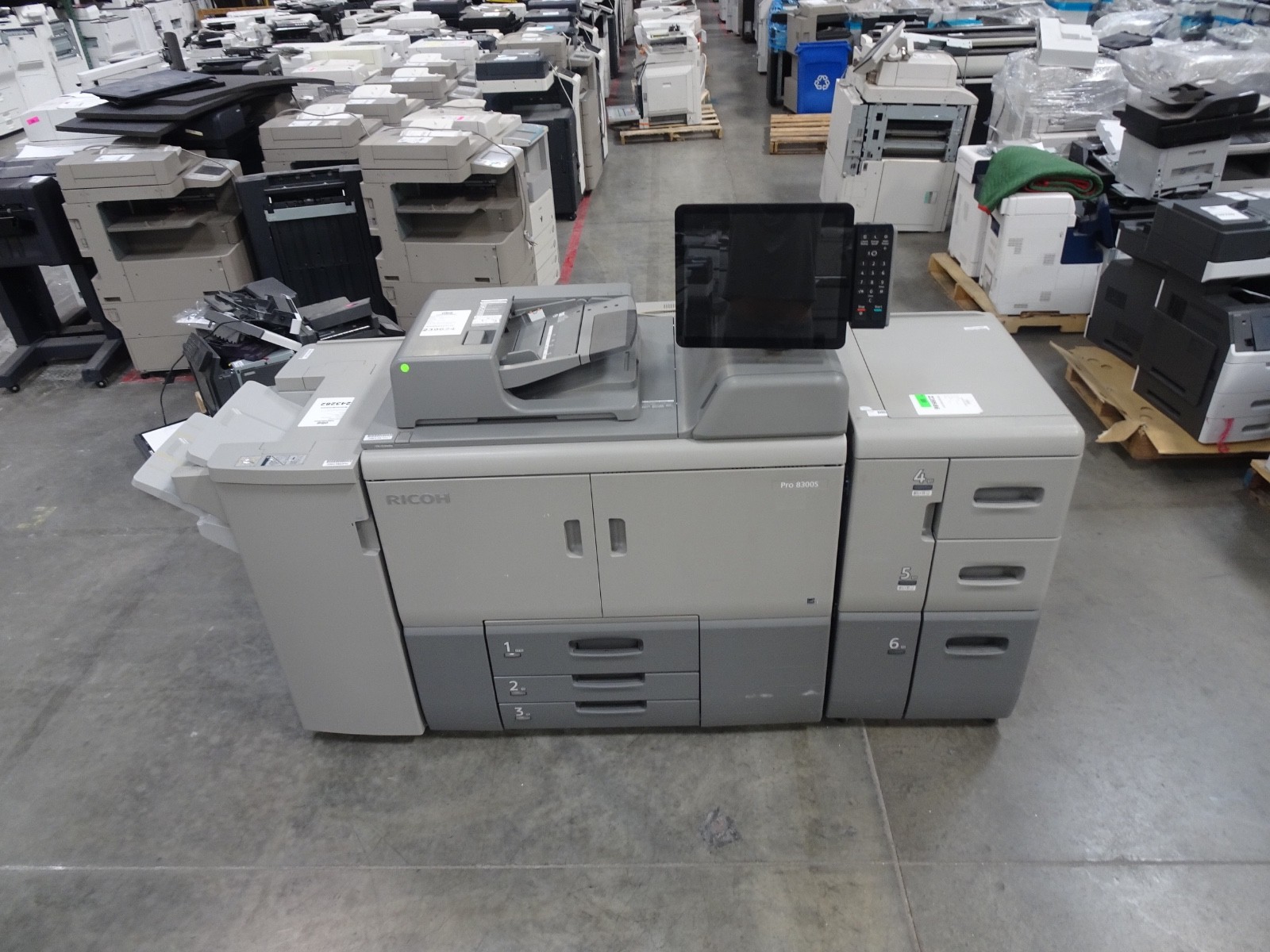 Ricoh Pro8300S 8300S copier printer scanner - 96 ppm - Only 499K copy count